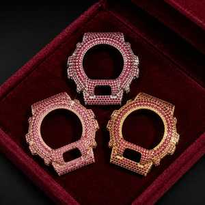 Luxury Handmade Iced Out VVS D Color Moissanite Diamonds GA6900 <b>Watch</b> Case Bezel <b>Men</b> Women <b>Watch</b> Accessories - Product Image 1