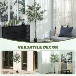 Per la spedizione di albero artificiale verde ulivo finto, vietato da - Product Image 4