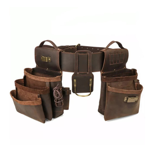 Sac à outils en cuir pour homme sur mesure de qualité supérieure à prix raisonnable / Service OEM personnalisé, dernier design de sac à outils en cuir - Product Image 4