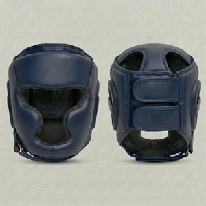 Latest Design for Head Guard Boxing Sport Fighting OEM Custom Made PVC & Leather Breathable Protective Head Guard <b>Light</b> Weight - Product Image 3