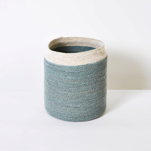 Cesta de Mimbre Artesanal Premium, Tejida a Mano, Ecológica, Redonda, para Decoración del Hogar, Cubierta para Macetas y Multiusos - Product Image 3