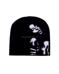 Gorros de playa Y2K personalizados cálidos, gorros de invierno de punto OEM a granel, parche con logotipo para hombres y mujeres, fábrica de poliéster/algodón OEM ODM - Product Image 6