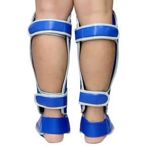 Protections de tibia professionnelles pour le kickboxing, protection complète des jambes pour les arts martiaux, protections de tibia durables pour le Muay Thai, renforcées - Product Image 4