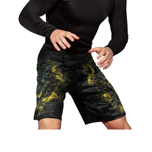 Pantalones Cortos Ligeros de MMA con Estampados Vibrantes por Sublimación Diseñados para el Agresivo Grappling NoGi - Product Image 6