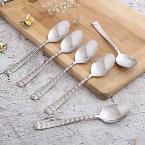 Ensemble de couverts modernes en acier inoxydable, cuillère, fourchette, couteau, ensemble de couverts élégants pour la cuisine, vaisselle de table durable de qualité supérieure - Product Image 3