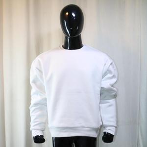 Sudadera con cuello simulado de 450 GSM, bordado con nombre personalizado, corte holgado y extragrande, 100% algodón, felpa francesa. - Product Image 1