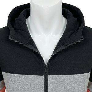 Modern Everyday Full Zip Hoodie Designed For Comfort And Effortless Street Style Made From Soft Breathable Cotton Fleece Hoodie - Product Image 3