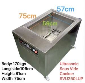 Cuiseur sous vide innovant à ultrasons pour une cuisson uniforme, une meilleure saveur, un contrôle précis de la température, capacité industrielle, cuisson lente, 250L. - Product Image 5