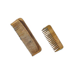 Handmade Wooden Comb Set Polished Natural Wood Rectangle Shape Tabletop Craft by HANDICRAFT HUB Uttar Pradesh Home Decoration - Product Image 5
