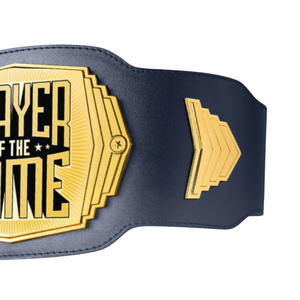 เข็มขัดแชมป์เกมคุณภาพสูงที่ปรับแต่งได้ เข็มขัดกีฬาส่วนบุคคลคุณภาพสูงพร้อมดีไซน์สีเหลืองและสีดำ - Product Image 4