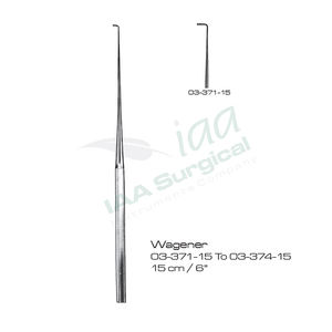 ตะขอผ่าตัดทั่วไปทำจากเหล็กเยอรมันตะขอสองง่ามตะขอผ่าตัดระบบประสาทตะขอผิว JOSEPH - Product Image 2