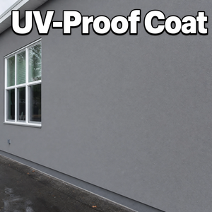 UV Blocking Weatherproof <b>Waterproof</b> Eco Friendly Coating For EIFS Low VOC Dryvit Exterior Insulation 1K Wall System Anti Fade - Product Image 3