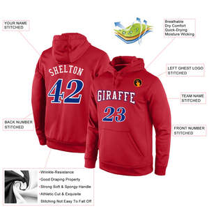 Sweat à capuche personnalisé avec impression intégrale pour équipe sportive, sweat à capuche avec nom du club, sublimation, 100% polyester polaire, sweats à capuche d'entraînement, fournisseur en gros - Product Image 4