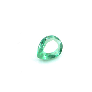 Émeraude naturelle de Zambie en forme de poire, 0,72 ct, pierre précieuse naturelle facettée, prête à l'emploi pour la création de bijoux - Product Image 4