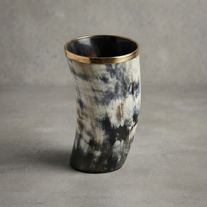 Buffalo Horn Eco-Friendly Handmade Horn <b>Glass</b> Drinking Cup <b>Tankard</b> Ale <b>Beer</b> Goblet Mead Tumbler Stein Wine Barware Natural - Product Image 4