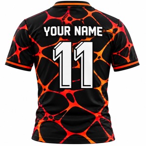 Conjunto de Camiseta y Pantalones Cortos de Fútbol Personalizados 2026, Uniformes de Fútbol con Sublimación Completa para Clubes, Ligas, Academias y Torneos - Product Image 3