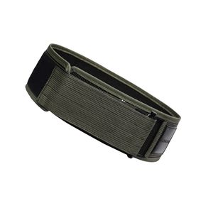 Cinturón de Cuero Rojo para Levantamiento de Pesas con Soporte Lumbar Acolchado y Hebilla Ajustable para Fisicoculturismo, Powerlifting y Entrenamiento en el Gimnasio - Product Image 5