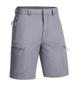 100% Cotton Customizable Patterns for Men Casual <b>Cargo</b> Breathable Quick Dry <b>Elastic</b> <b>Waist</b> Board <b>Shorts</b> Summer - Product Image 6