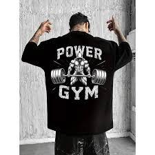 T-shirt Homme Oversize Personnalisé avec Impression Sérigraphique et Broderie, Design Graphique, Coupe Ample, Idéal pour la Gym et le Sport - Product Image 3