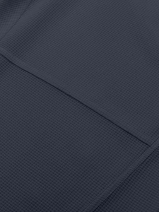 Men's Winter Solid Casual Fleece Knitted Cotton Quarter-<b>Zip</b> Short Sleeve Polo Shirt Set Pockets Matching Pants Breathable Quick - Product Image 6