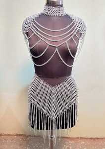 Silver-Plated Aluminium Chainmail Armor Top Round Shape Modern Traditional Antique Fashion Wearable Metal Craft with Custom Logo - Product Image 3