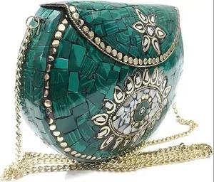 Bolso de Mano de Resina Acrílica de Diseño para Mujer, Bolso de Fiesta Transparente de Lujo para Boda - Product Image 5