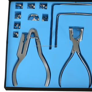 ชุดยางกันน้ำลายสำหรับทันตกรรมพร้อมชุดคลิปหนีบ เกรดทางการแพทย์ ผลิตจากเหล็กกล้าไร้สนิมเยอรมัน ใช้ซ้ำได้ เป็นเครื่องมือผ่าตัดพื้นฐาน 2026 - Product Image 3