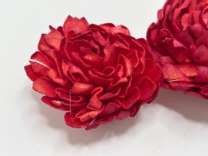 Flores Decorativas Hechas a Mano con Madera Sola para Arreglos Florales, Decoración del Hogar y Manualidades - Product Image 5