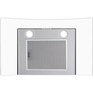 Cappa aspirante da parete da 30 pollici 450CFM in vetro temperato con ventilazione, ventola a 3 velocità e luci LED - Product Image 3