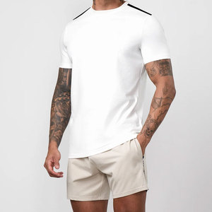 Ensembles de survêtements pour hommes, ensembles assortis en polyester, ensembles de sport, logo personnalisé, vente en gros directe d'usine - Product Image 3