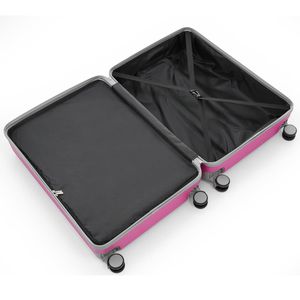 Set di 3 Valigie Leggere e Resistenti in ABS con Ruote Girevoli e Serratura TSA, Valigie da Viaggio per Vacanze, Materiale Principale PP - Product Image 3
