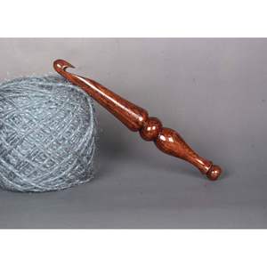 Premium Wooden and Resin <b>Crochet</b> <b>Hook</b> for Refined Needlework Crafting Experience - Product Image 1