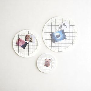 Talok 3 pezzi nero Memory Board decorazione da parete moderne lettere - Product Image 3