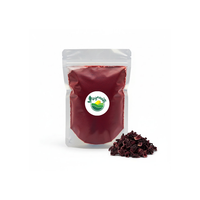 Fleurs d'hibiscus séchées naturelles de qualité supérieure du Vietnam, vente en gros, ingrédient pour tisane d'hibiscus, 1 kg, fournisseur OEM ODM
