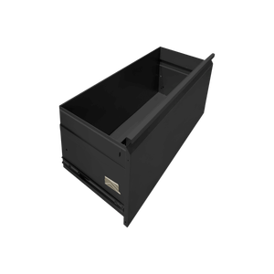 Meuble de classement métallique robuste à 2 tiroirs avec serrure, optimisation de l'espace, rangement large pour documents, idéal pour le bureau à domicile - Product Image 4