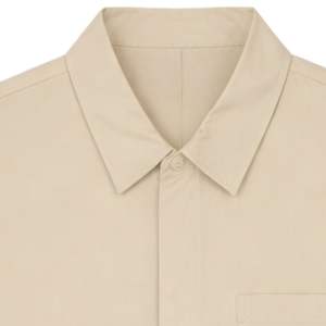 Camisa de nailon para hombre con cordón, manga corta, ligera, informal, para verano, corte holgado, suministro al por mayor OEM - Product Image 4