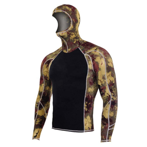 New Custom Design Hooded Rashguard Swimming Sports Suring Shirt Sublimated Printed Rashguard - Product Image 6