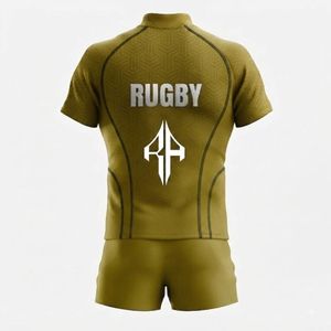 Uniforme de Rugby de Primera Calidad de RIVIAN ATLANTIC con Impresión por Sublimación, Manga Corta, 100% Poliéster, Calidad Premium, Logotipo Personalizado - Product Image 3