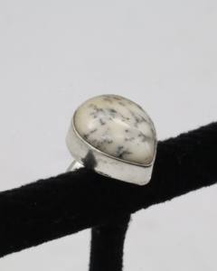 Natural Agate <b>Adjustable</b> <b>Ring</b> for Women – German Silver Handmade Agate Stone <b>Ring</b> Boho Gemstone Jewelry - Product Image 4