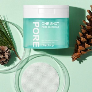 แผ่นโทนเนอร์วีแกน [Absoloop] One Shot Toner Pads ช่วยผลัดเซลล์ผิว กระชับรูขุมขน และเติมความชุ่มชื้นให้ผิว - Product Image 4