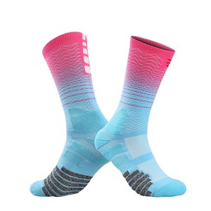 Standard Anti-Slip Youth Sports <b>Socks</b> with Towel-Like Texture Breathable Versatile Basketball <b>Socks</b> Featuring Custom Logo Bottom - Product Image 3