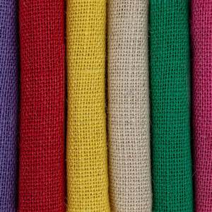 ผ้ากระสอบป่านแท้ 100% ปรับแต่งสีได้ ลายเรียบ วัสดุคุณภาพสูง สำหรับงานบรรจุภัณฑ์และงานฝีมือ - Product Image 1