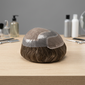 Toupee de Cabello Humano Taz Hair de Alta Calidad, Color Rojo Arcoíris, Resistente al Agua, Ecológico y Ligero, con Encaje HD - Product Image 2