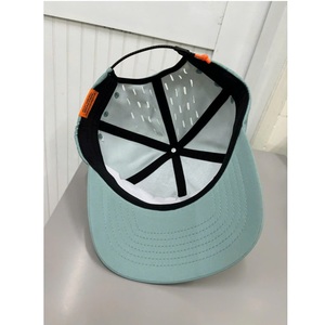 หมวกกอล์ฟแบบยูนิเซ็กซ์ คุณภาพสูง หมวกกีฬา พิมพ์โลโก้ หมวกเบสบอลแบบไม่มีโครง ระบายอากาศได้ดี หมวกโลโก้แบบกำหนดเอง หมวกกอล์ฟ - Product Image 3