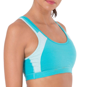Sujetador Deportivo de Alta Sujeción para Mujer, Transpirable, Ecológico, de Secado Rápido, con Relleno Extraíble, para Gimnasio, Yoga, Running, Fitness, con Logotipo Frontal - Product Image 4