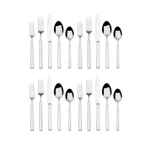 Ensemble de couteaux, fourchettes et cuillères en acier inoxydable, couverts argentés pour restaurants, hôtels et événements - Product Image 3