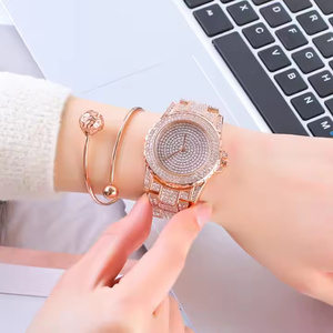 Reloj de Pulsera de Cuarzo Analógico Moderno para Hombre, con Diamantes de Moissanita de Alta Gama, Diseño Elegante y Lujoso - Product Image 5