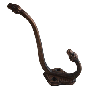 Solid Metal Classic Wall <b>Hook</b> with Self-adhesive Installation for Home Decoration - Product Image 3