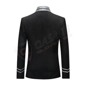 Manteau gothique brodé pour homme - Product Image 5
