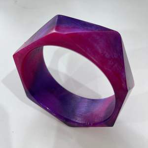 Brazaletes de Resina Coloridos para Mujer con Tachuelas Hechas a Mano, Accesorios de Moda de Cristal Tradicional para Joyería y Uso Festivo - Product Image 2